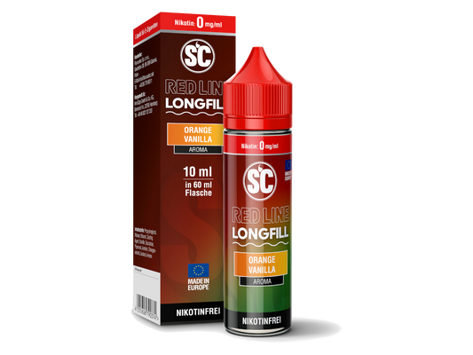 SC - Red Line Longfills 10 ml - Orange Vanilla