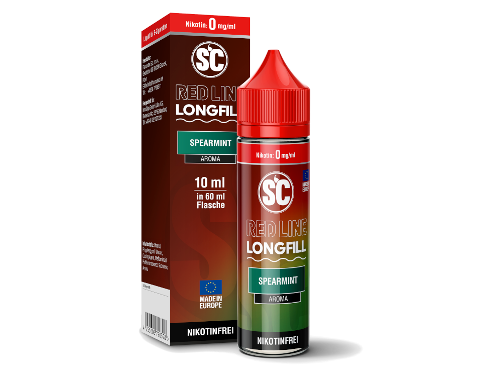 SC - Red Line Longfills 10 ml - Spearmint