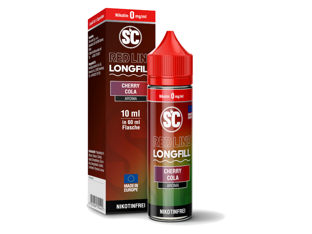 SC - Red Line Longfills 10 ml - Cherry Cola