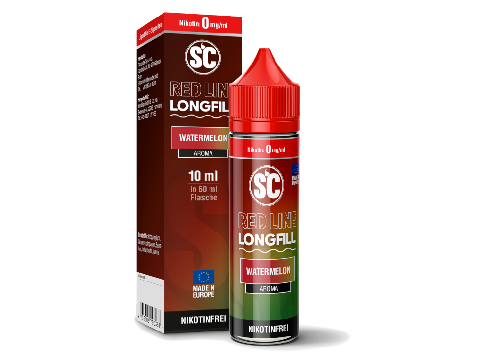 SC - Red Line Longfills 10 ml - Watermelon